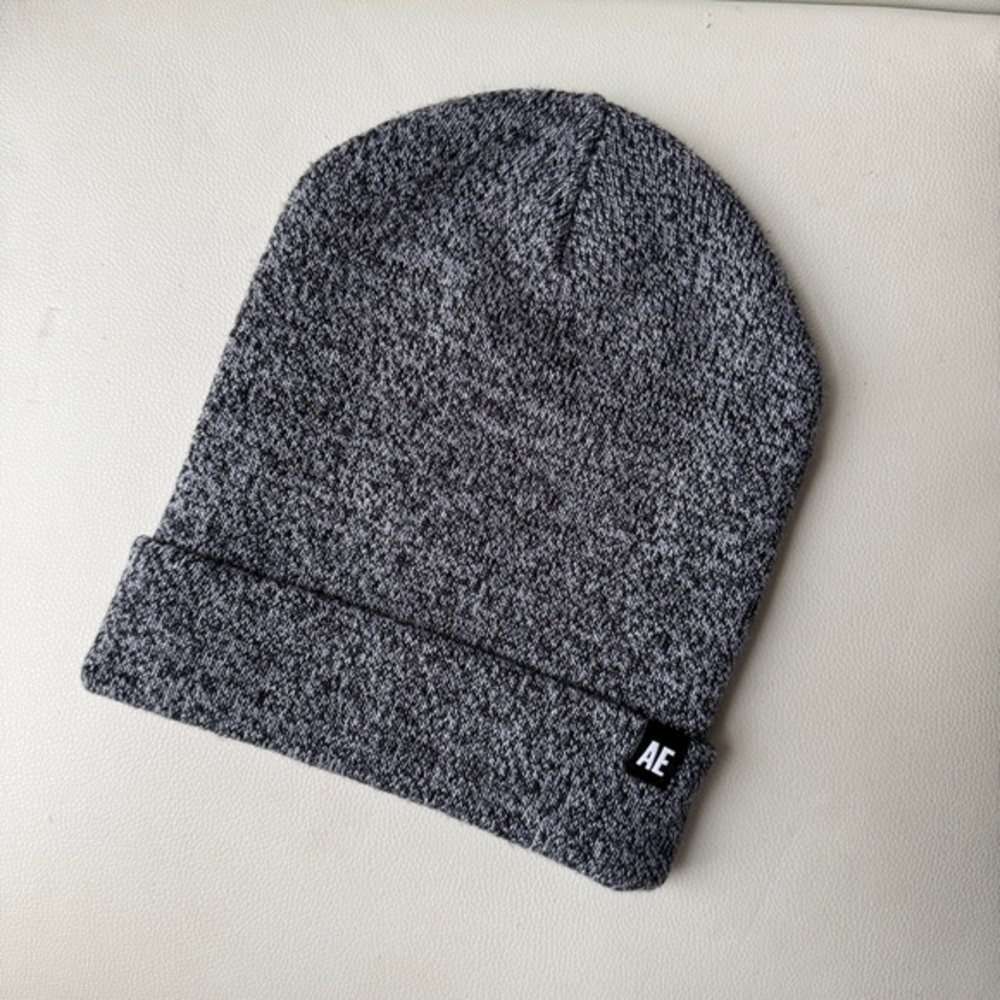 American Eagle Outfitters Gray Knit Beanie